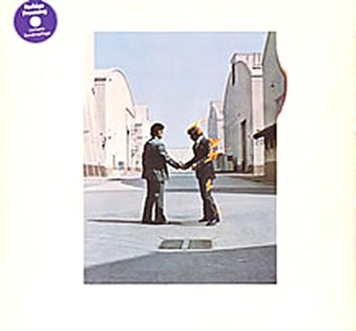 Pink Floyd Wish You Were Here - Blue Vinyl + Postcard German vinyl